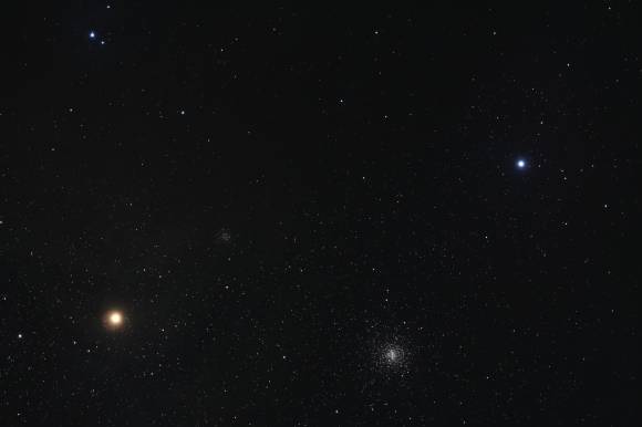 Antares, M4 and NGC 6144