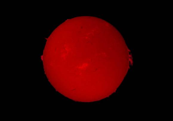 Sunspots - Hydrogen Alpha